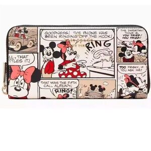 Disney Mickey Mouse X Keith Haring
Medium Id Zip Wallet